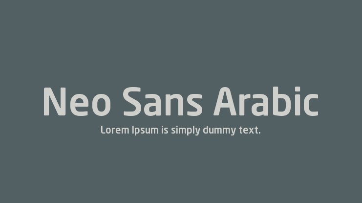 download neo sans arabic font for mac